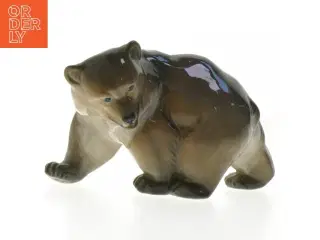 Keramik bjørnefigur fra Royal Copenhagen (str. 16 cm)