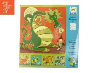 Dragons skabeloner fra Djeco (str. 3 styk)