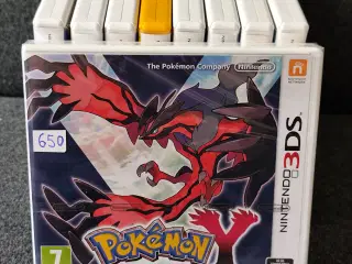 Pokemon Y (Ny i Folie/Sealed) - Nintendo 3DS Spil