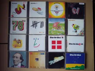 .SHU-BI-DUA CDer sælges stykvis