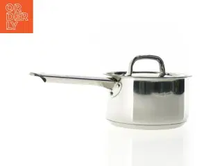 Rustfrit stålgryde med låg fra IKEA (str. Kasserolle o 17 cm x 10 cm lag ø, 18 cm)