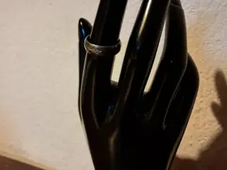 Ring Titan 0,045 ct diamanter