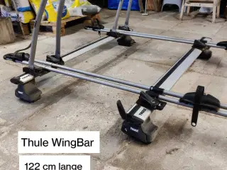 Thule WingBar tagbøjle + 2 stk cykelholder