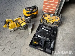 Håndværktøj Dewalt - 4 dele
