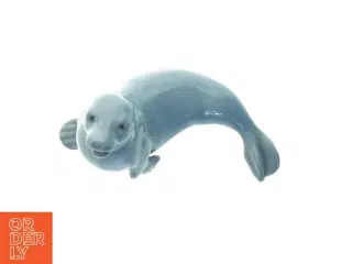 Keramisk sæl figurine (str. 13 cm)