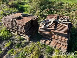 Støbejernsriste Masterfloor til grise - 80 styk