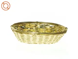 Fil de Fer Gylden flet kurv af metaltråd (str. 24 x 18 x 6 cm)