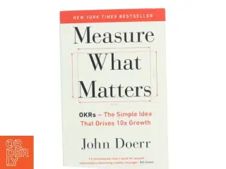 Measure What Matters af John Doerr (Bog)