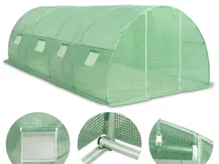 Drivhus 18 m² 600x300x200 cm