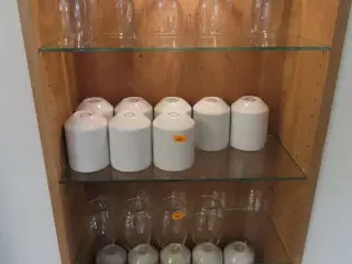 Kaffekopper og glas GEORG JENSEN, CHEF&SOMMELIER