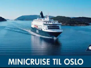 Minicruise til Oslo, for 4 personer, fra København