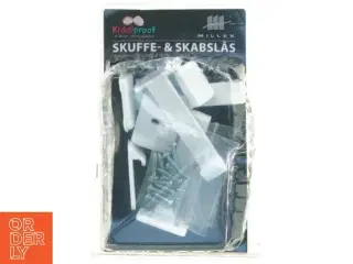 Skuffe- & skabslås fra Millex (str. 16 x 9 cm)