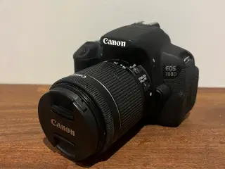 Canon EOS 700D 18 Megapixel spejlreflekskamera