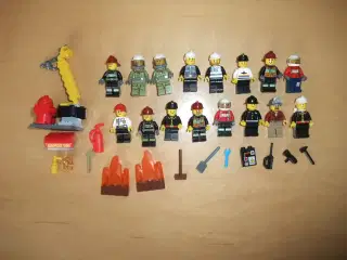 Lego Brandmand Figurer+Tilbehør