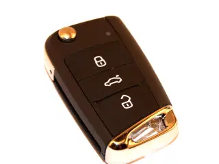 Nøgle for VW Golf 7, VW Polo, VW Touran , Skoda Oktavia III  komplet med fjernbetjening og kodning