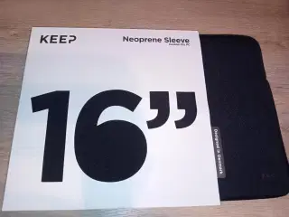 KEEP Neoprene cover 16'' til pc