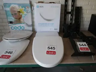 2 stk. Toiletsæde med soft close