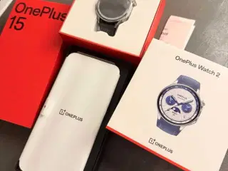 Helt ny OnePlus 15 med OnePlus watch 2