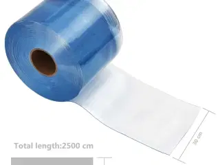 Strimmelgardinrulle 3mm x 300mm 25 m PVC