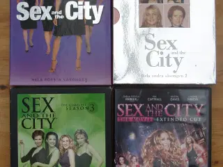 Sex and the City alle 6 sæsoner + the Movie