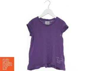 Lilla kortærmet t-shirt fra Logg (str. 128)