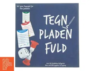 Tegn Pladen Fuld spil fra 1Play (str. 27x27 cm)