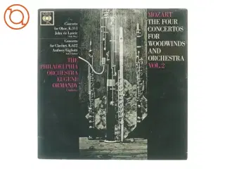 Mozart, The four concertos for woodwinds and orchestra, vol 2 fra Cbs (str. 30 cm)