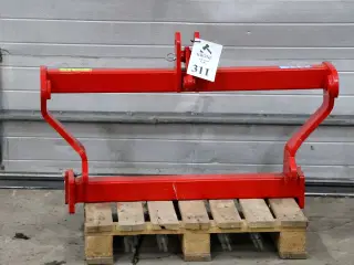 Adapterramme, Euronorm til kat2 trepunkts ophæng, 