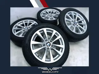 5x120 17" ET37 nav 72,6ø BMW sommersæt inkl.TPMS 