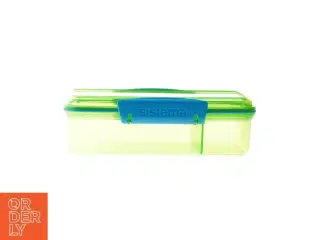 Plastik madbeholder fra Sistema (str. 18 x 6 x 6 cm)