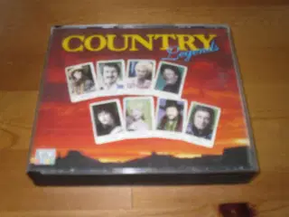 COUNTRY LEGENDS. 3 x CD.