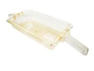 6 stk. Kantine varmefast gul 1/3-65 GN 2 greb Cambro