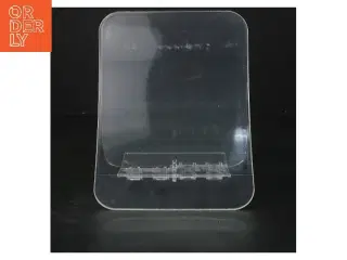 Gennemsigtig servietholder (str. 19x14 cm)