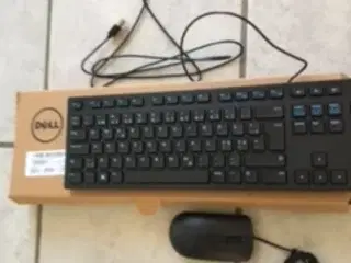 Dell tastatur + mus . USB stik