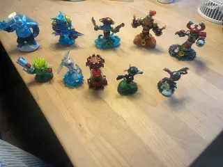 Blandet skylanders figurer 