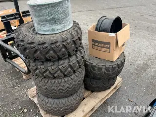 Blandet dæk Polaris  8 styk