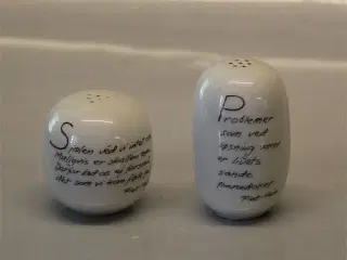 Piet Hein Salt og Peber - Kgl. Porcelæn