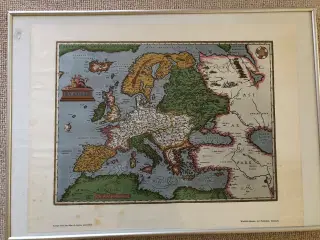 Ældre kort af Europa m.m.