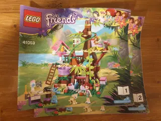 Lego Friends Dyretilflugtssted 41059