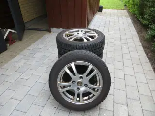 Sportsfælge med vinterdæk til Mitsubishi Colt 