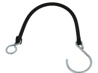 Gummistrop med krog 4 stk.18 cm i sæt
