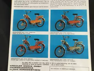 Brochurer, Kreidler Mofa 