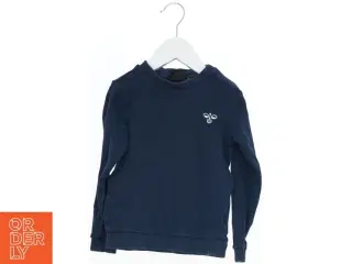 Langærmet sweatshirt med logo fra Hummel (str. 104)