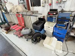 Værksteds inventar
