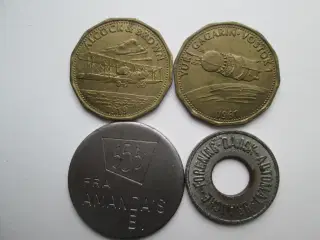 Shell Mønter 1919 og 1961