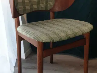 Armstol I teak og egetræ 