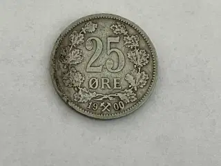 25 Øre 1900 Norge