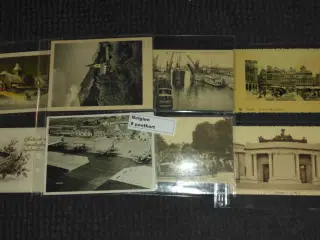 58 postkort Østrig, Schweiz, Belgien  Flotte gamle