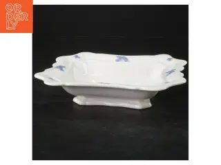 Gustavberg Blå Blom skål (str. 19,5x17x3,5 cm)