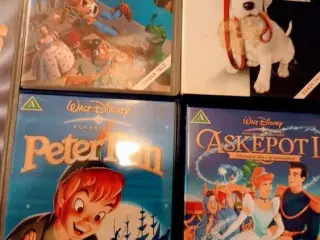 Disney tegnefilm VHS
